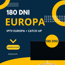 IPTV Europa 180 DNI SklepVod.PL